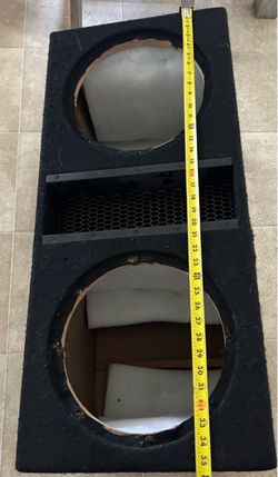 Skar audio 12 inch dual (EVL-2X12D4) box only