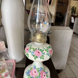 Lamp Vintage Tea Pot and Candle Holder