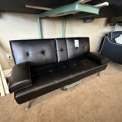 Mirclay Ebony Flip Flop Futon 