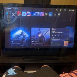 Pioneer 65 Inch Tv Plasma With Connected Sound Bar 