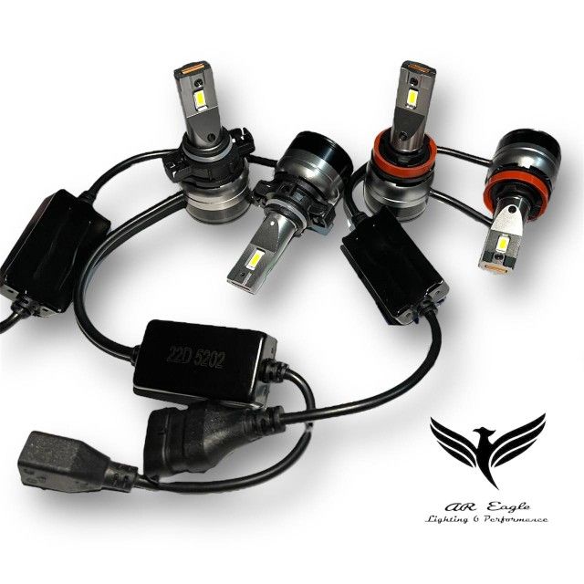 2015-2021 Colorado Canyon LED Bulbs H11 5202 Low beam + Foglight White 48000Lms