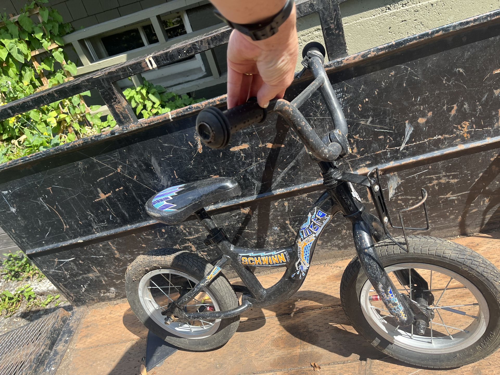 Schwinn Kids’ Bike – 12” – $5