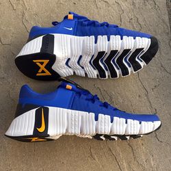 New Nike free Metcon 5 racer blue sundial workout gym training shoes Men’s 7.5, Women’s 9