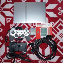 Playstation 2 Slim Silver Choose 32 games