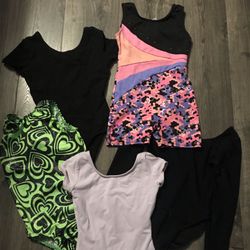 Leotards gymnastics/dance Size 6/7
