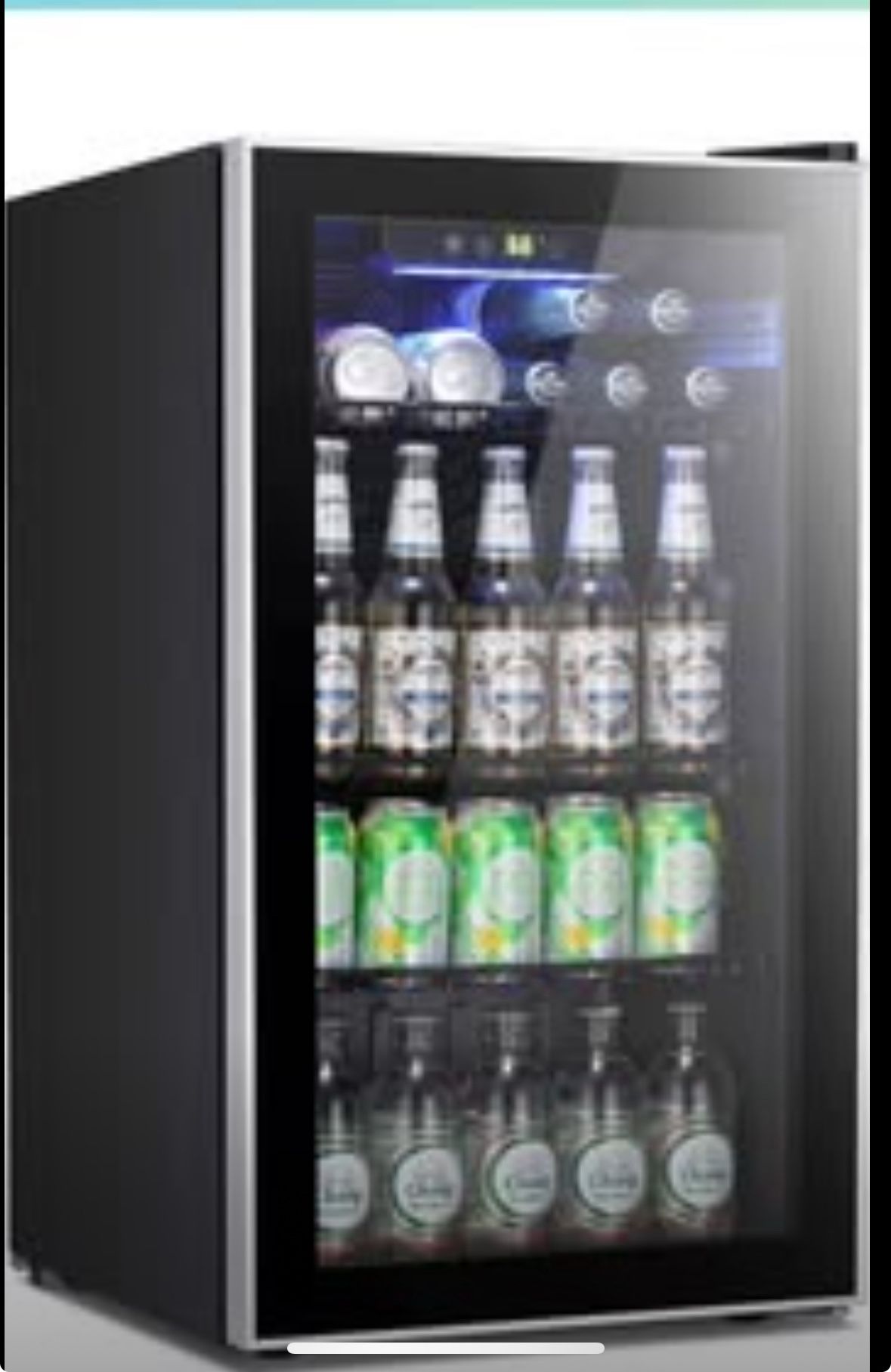 Antarctic Star Beverage Refrigerator Cooler -120 Can Mini Fridge