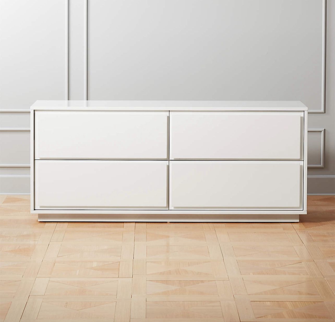 White Cb2 Dresser