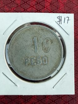 El Salvador, ficha de finca 1 Peso Collectible