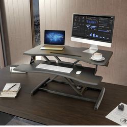 FEZIBO Standing Desk Converter Stand up Desk Riser