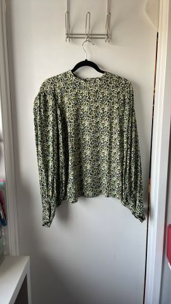 H&M Floral Blouse Top - Office Attire
