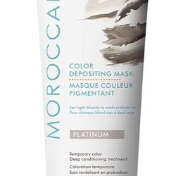 Moroccanoil Color Depositing Mask, 6.7 Fl. Oz Platinum