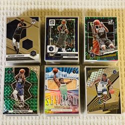 Minnesota Timberwolves 335 Card Basketball Lot! Rookies, Prizms, Parallels, Short Prints, Variations & More!