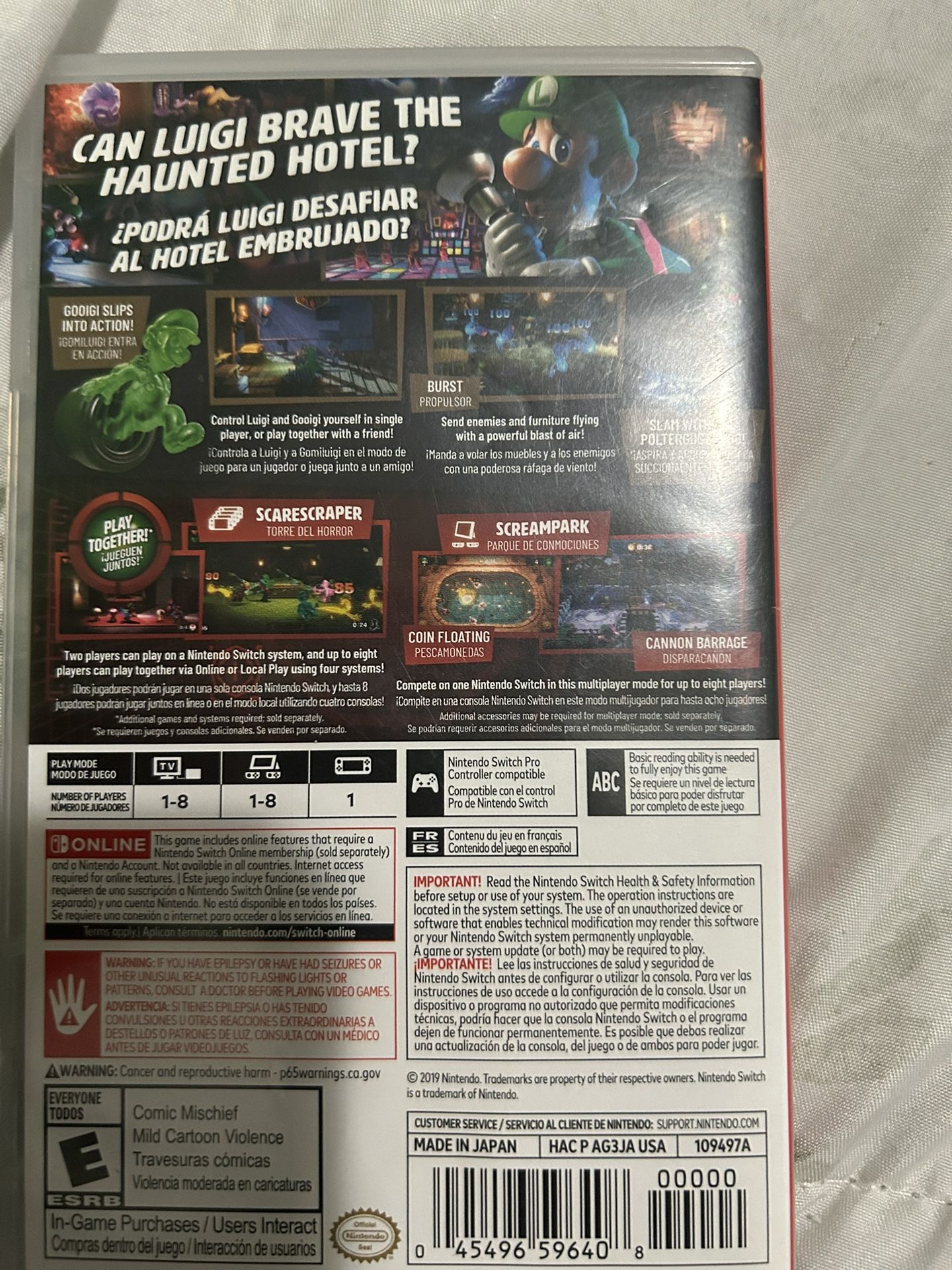 Nintendo Luigi’s Mansion 3