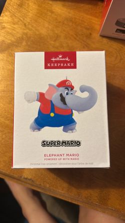 Hallmark Keepsake Super Mario Elephant Mario