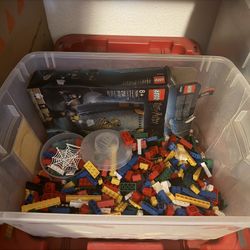 Tote Of Legos 