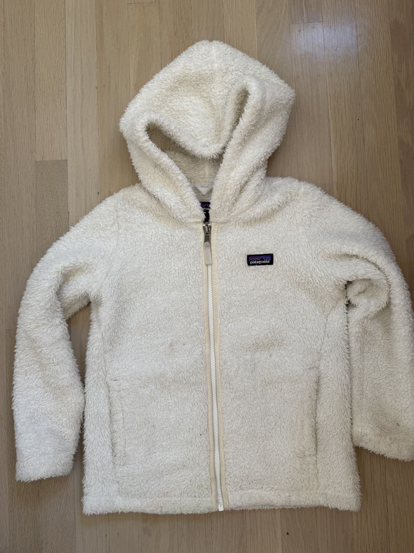 Patagonia Los Gatos Kids Girls Fleece Hoodie A (7-8)