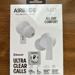 Airbuds Air 1 Bluetooth Earbuds Set – Brand New | Wireless