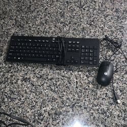 Keyboard and mouse 