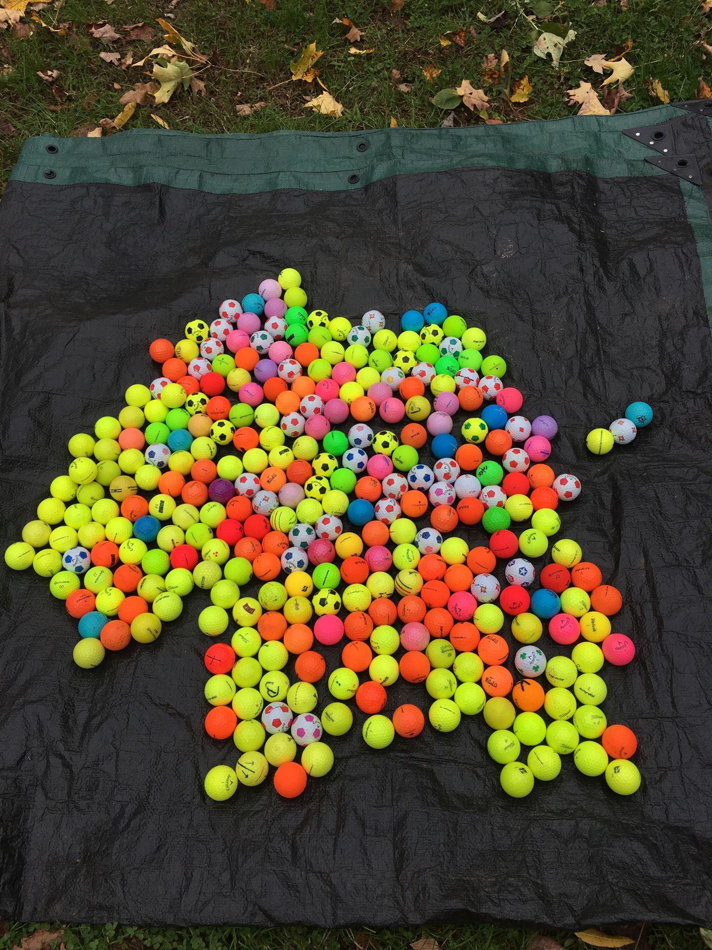 311 golf balls mixed brands