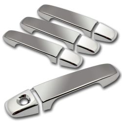 For 2012-2017 Toyota Camry Mirror Chrome Door Handle Cover Cap Trim Kit 8-PCS -(2-DHC-1285