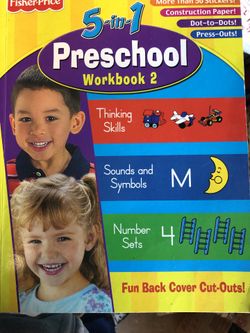 5 in 1 preschool workbook 2
