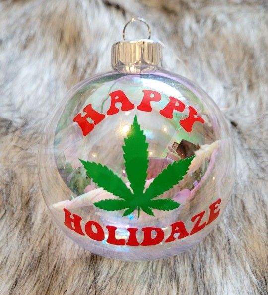 Happy Hollidaze Christmas Ornament