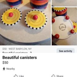 Beautiful Canisters 