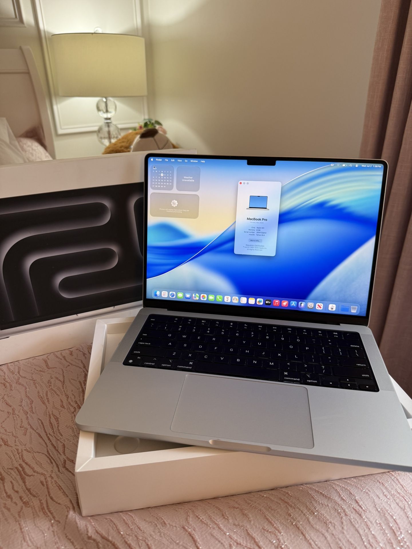 MacBook Pro 2023 M3 14” with Limited Warranty