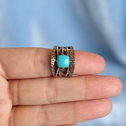 Intricate Turquoise Ring