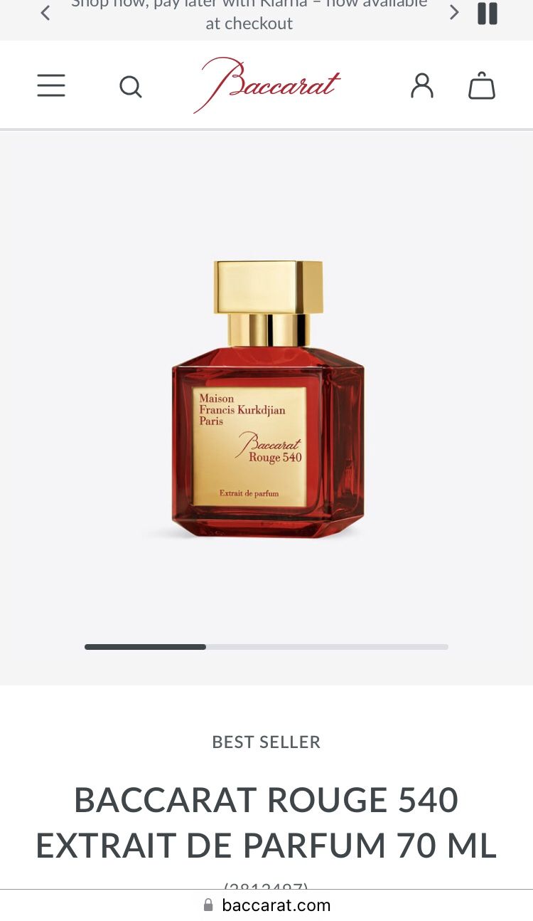 Baccarat Rouge 540