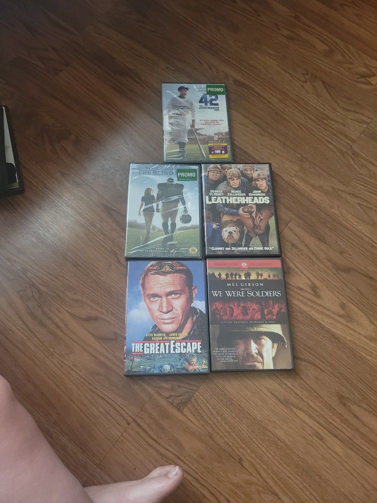 5 DVDs For $5