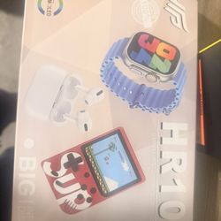 Headphone Smartwatch Game Combo