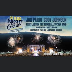 6 3 Day General Admission Night In The Country Tickets 