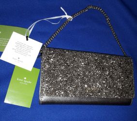 Kate Spade Laurel glitter purse