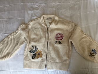 Abercrombie and Fitch Knit Zip Up