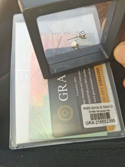 5mm mossianite earrings