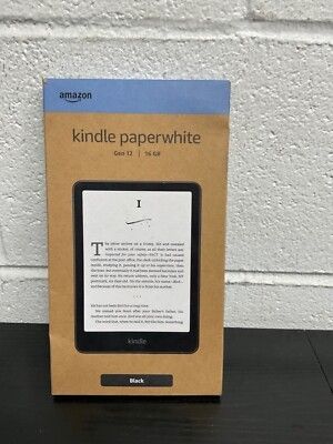 Amazon Kindle Paperwhite 12th Generation - 16GB - 7” - Black