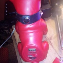 Wooof Speaker Bluetooth Fmradio Red French Bulldog 