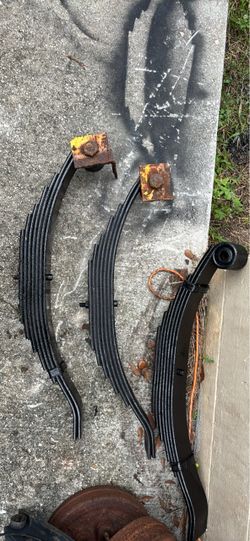 trailer 10k helper leaf springs 3) in total