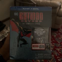 Batman Collection DVD With Funko Pop