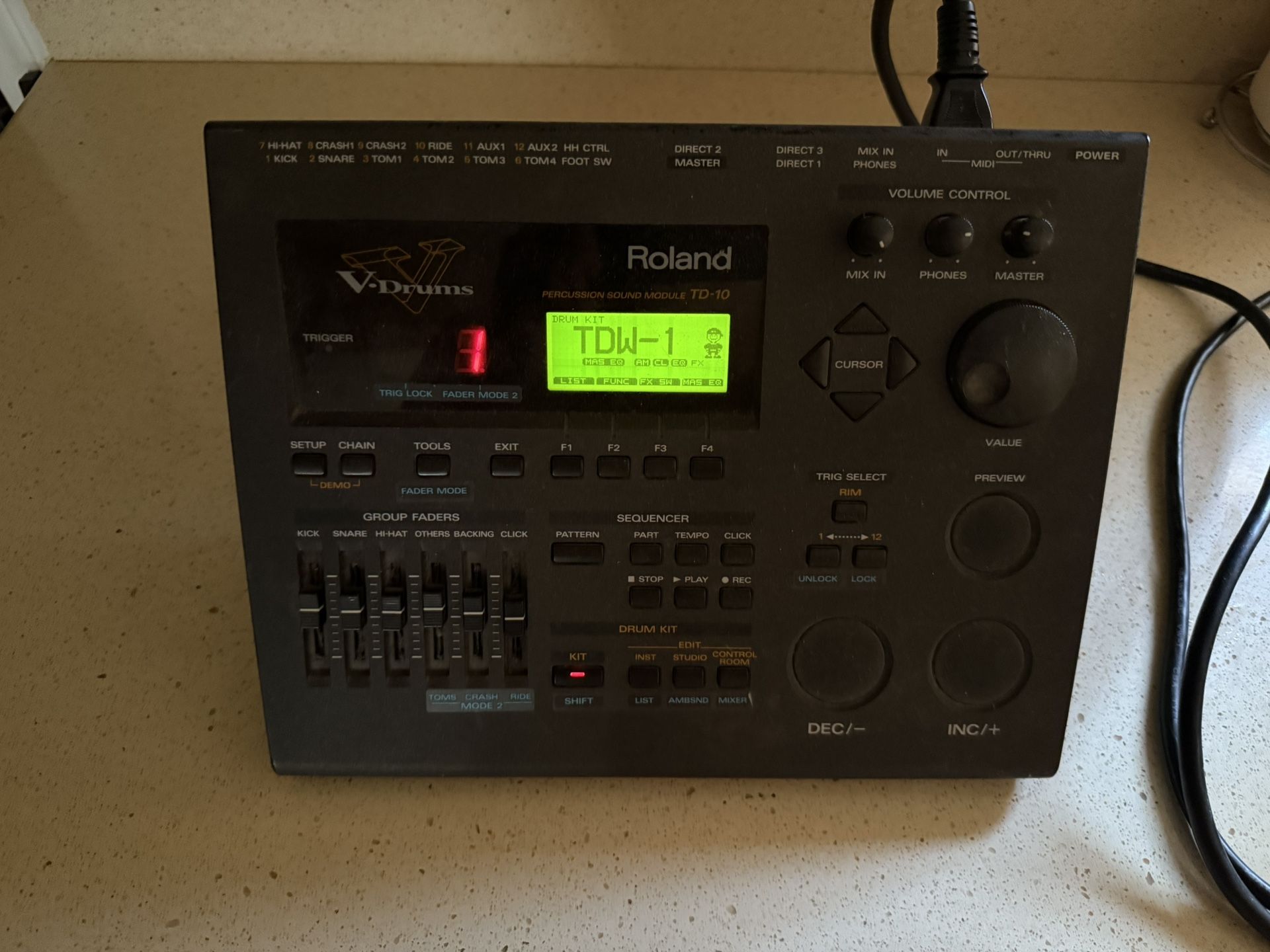Roland TD 10 Electronic Drum Module