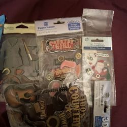 Lot Of Cowgirl Stickers And New Minnie Pez 