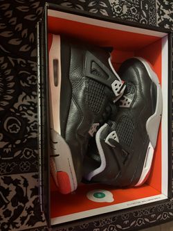 Jordan 4 Bred Reimagined (Gs) Sz.7 (Read Desc)