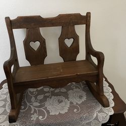 Small Kids Rocking Chair 