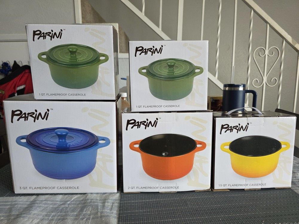 Parini Flameproog Casseroles 