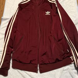 Adidas Maroon Jacket