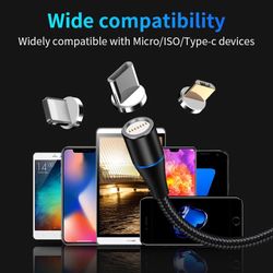 3 in 1 Magnetic USB Charging Cords