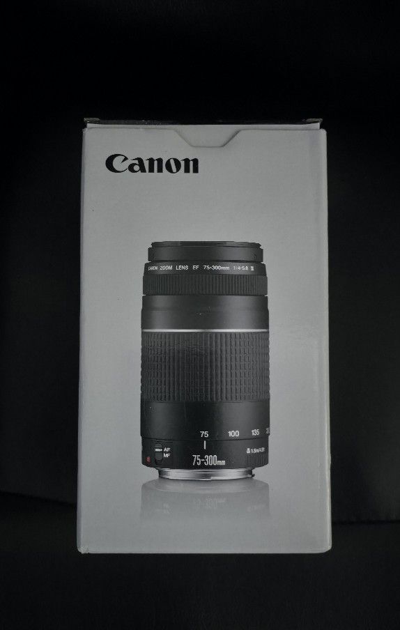 Canon 75-300mm F4-5.6 III EF Lens