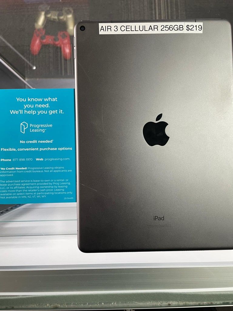 IPAD AIR 3 256GB CELLULAR - $50 DOWN - NO CREDIT CHECK