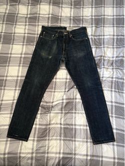 Neighborhood Deep Narrow Rigid Indigo 14oz Raw Japanese Selvedge Denim Size Small 30x30